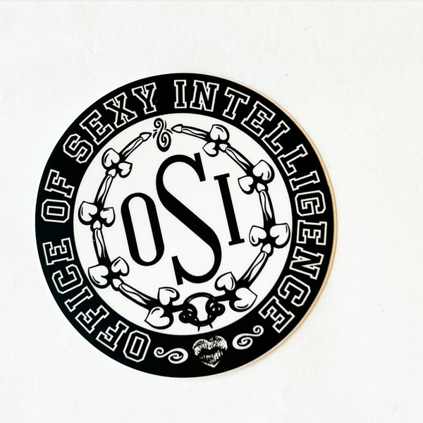 OSI Office of Sexy Intelligence Vinyl Sticker